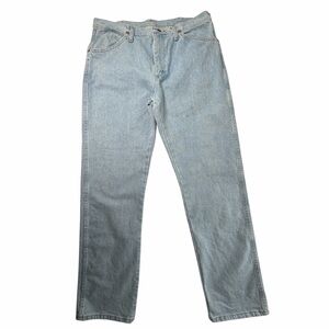 NWT Wrangler 13MWZ Relaxed Fit Cowboy Cut Jeans 34x32 Light Wash Denim Pants